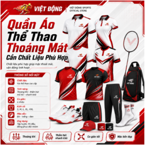 quần áo thể thao việt động sports